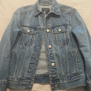 A & F Blue Denim Jean Jacket
